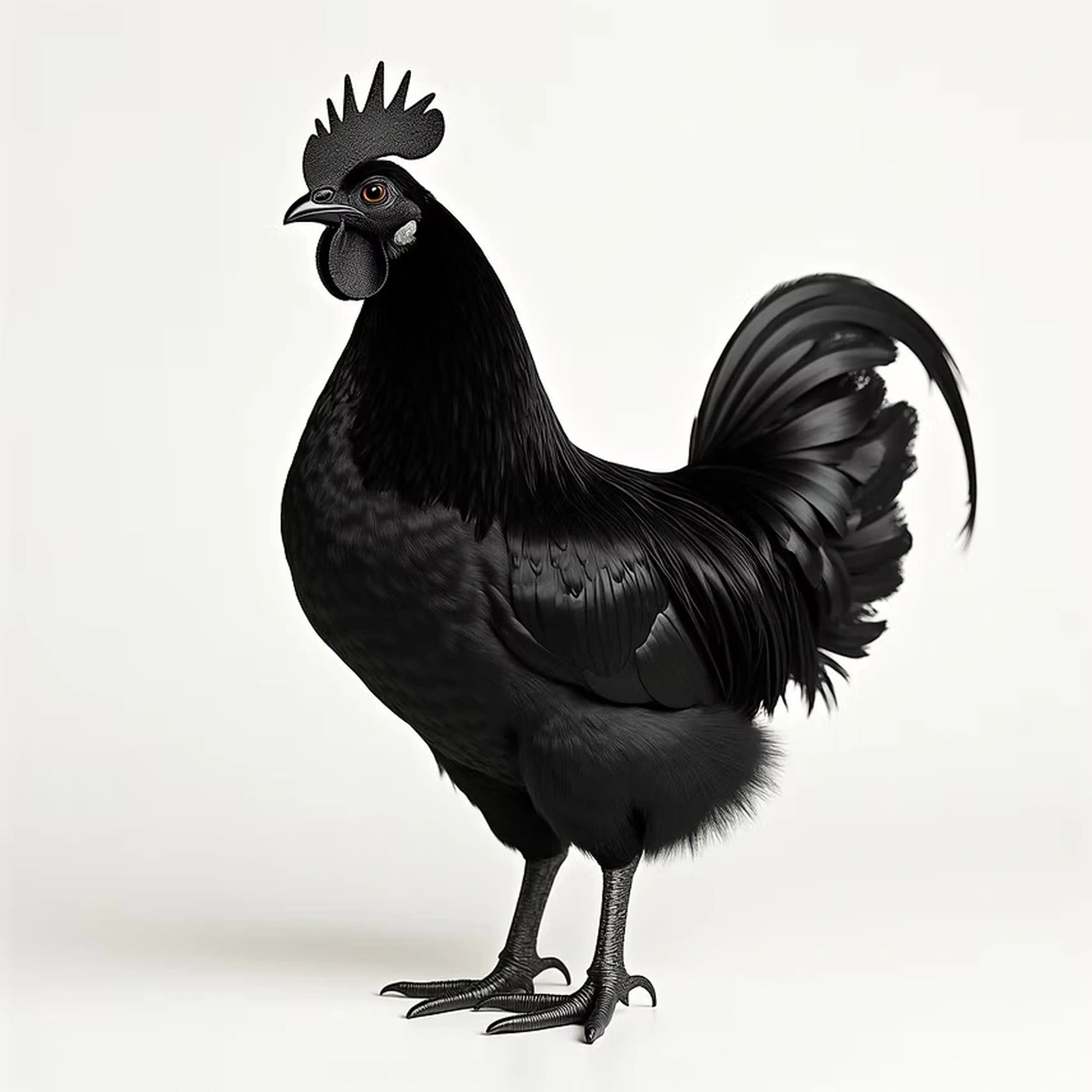 Black Silkie Chicken