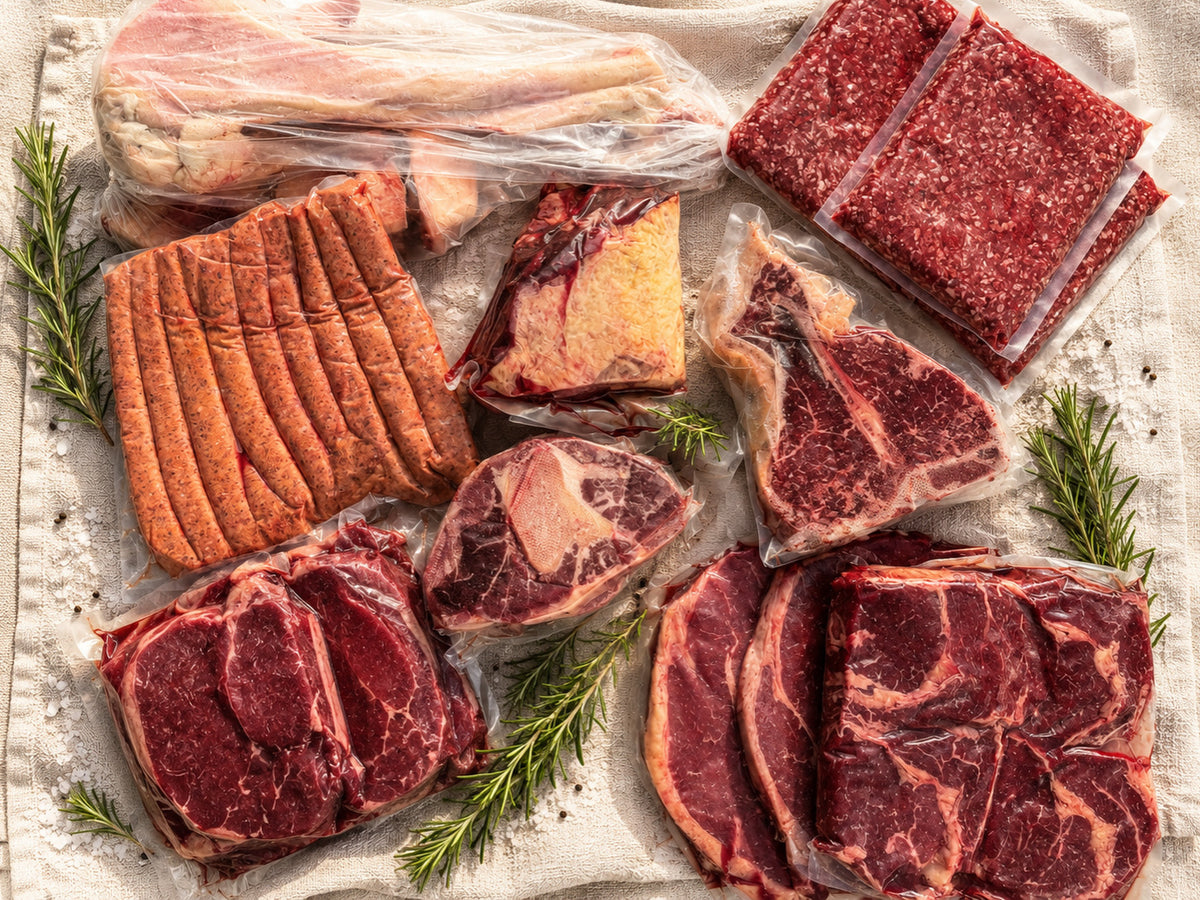 Grass Fed & Finished Angus Beef Boxes – February Presale