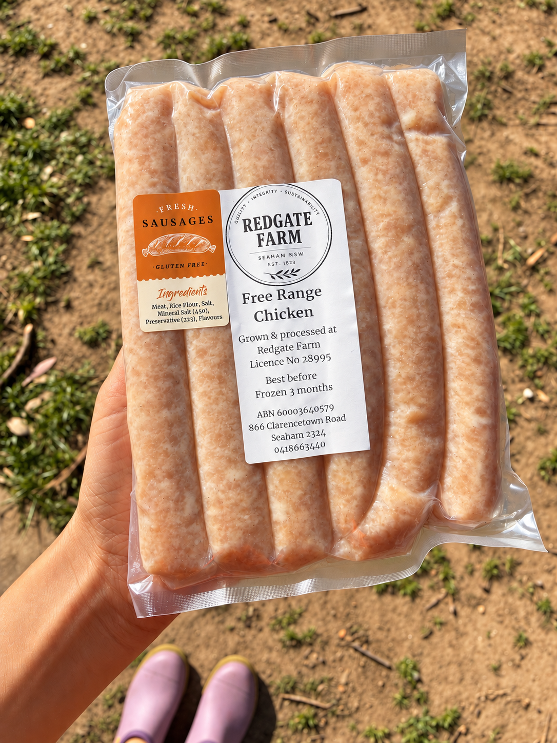 Frozen Chicken Sausages 500g